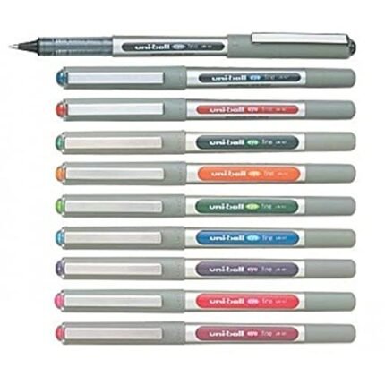 Uni-Ball EYE UB-157 Rollerball Pen 0.7mm Ball [Pack of 10] One of each colour
