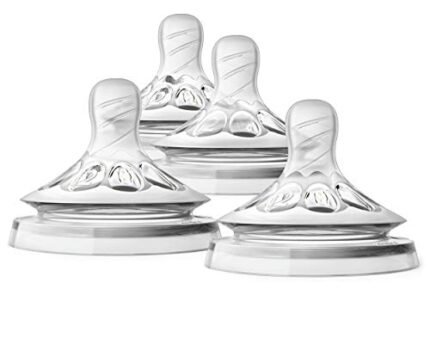 Philips Avent Slow Flow Nipple, 4-Pack